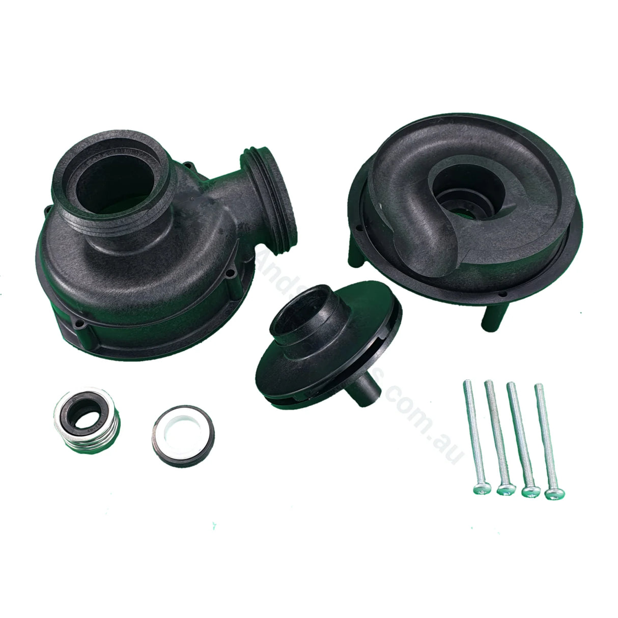 Spa Systems Piranha 400W Pump Wet End Assembly Parts - PQ JA 50 - Heater and Spa Parts