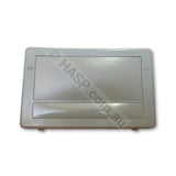 Spa Systems Wide Mouth Skimmer Weir Door Face Plate - Clip Out Grey