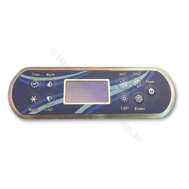 Spa-Tech Touchpad Control Panel Key Pad - Oasis Spas & Others - 9 Button - OBSOLETE - Heater and Spa Parts