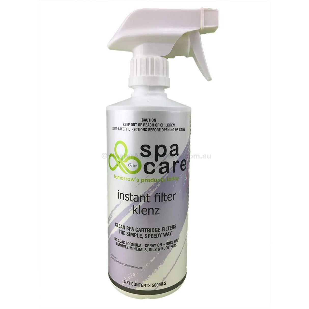 SpaCare Instant Filter Klenz - Cartridge Filter Cleaner 500ml - Heater and Spa Parts