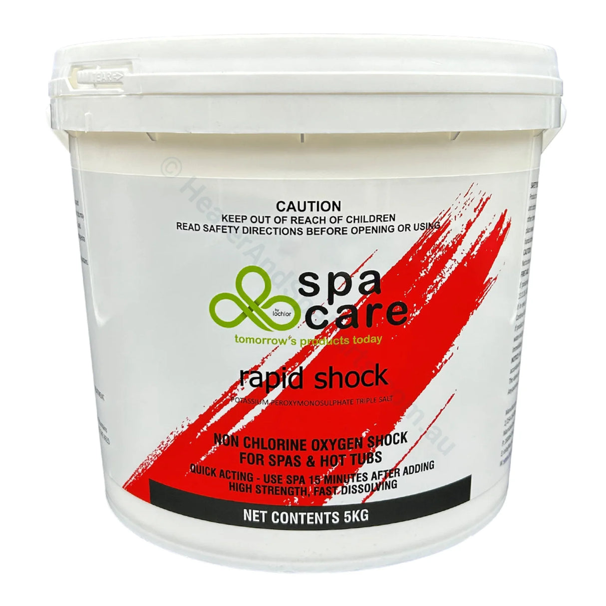 Spacare Rapid Shock - Oxyshock Shockright Plus Chlorine Free Oxidiser 5Kg Chemicals