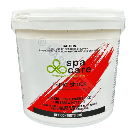 Spacare Rapid Shock - Oxyshock Shockright Plus Chlorine Free Oxidiser 5Kg Chemicals