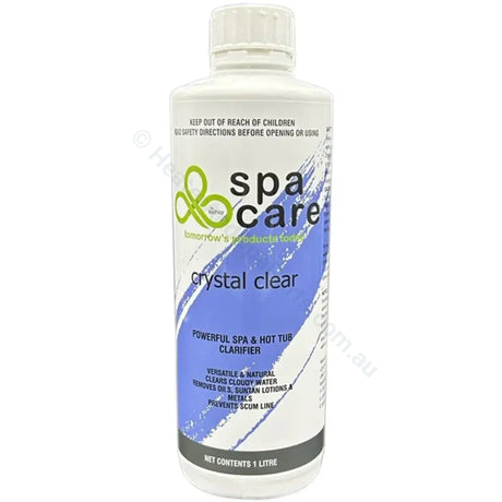 Spacare Spa Clarifier Crystal Clear 1L Bottle Chemicals