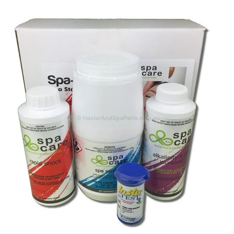 SpaCare Spa Start Up Kits - Chemicals - Heater and Spa Parts