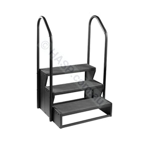 Spacraft 3-Tier Swim Spa Steps c/w 2 Hand Rails