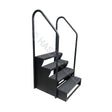 Spacraft 4-Tier Swim Spa Steps c/w 2 Hand Rails