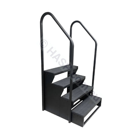 Spacraft 4-Tier Swim Spa Steps c/w 2 Hand Rails