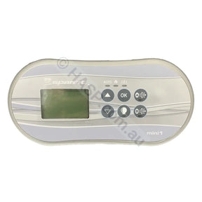 SpaNet Mini Touchpads - SV Mini 1 / SV Mini 2 - Bone Oval SV Mini 1 - 6-button
