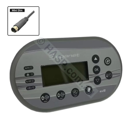 SpaNET SV2 - SV-2T VSX2 and XS-2000 Touchpad Keypad Control Pad XS-2000 with Round Mini Din Plug Touchpads