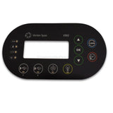 SpaNET SV2 - SV-2T or Vortex Spas VSX2 Touchpad Keypad Control Pad - Heater and Spa Parts