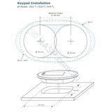 SpaNET SV2 - SV-2T VSX2 and XS-2000 Touchpad Keypad Control Pad Touchpads