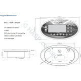 SpaNET SV3 - SV-3T aka Vortex® VSX3 3VH Touchpad Keypad Control Pad - Touchpads