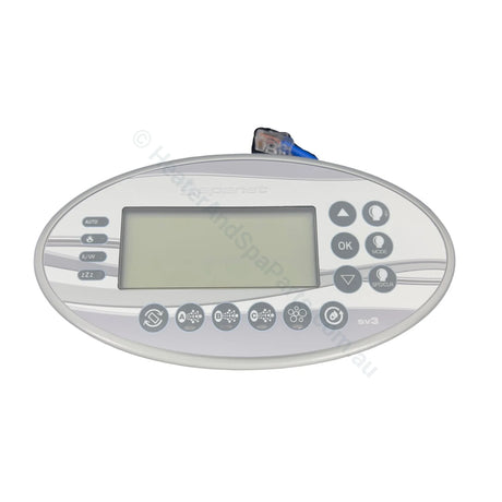 Spanet Sv3 - Sv-3T Or Vortex Spas Vsx3 3Vh Touchpad Keypad Control Pad Touchpads