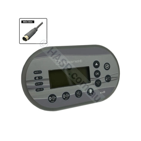 Spanet XS2000 SV Style Touchpad and Overlay