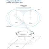 Spanet XS2000 SV Style Touchpad and Overlay
