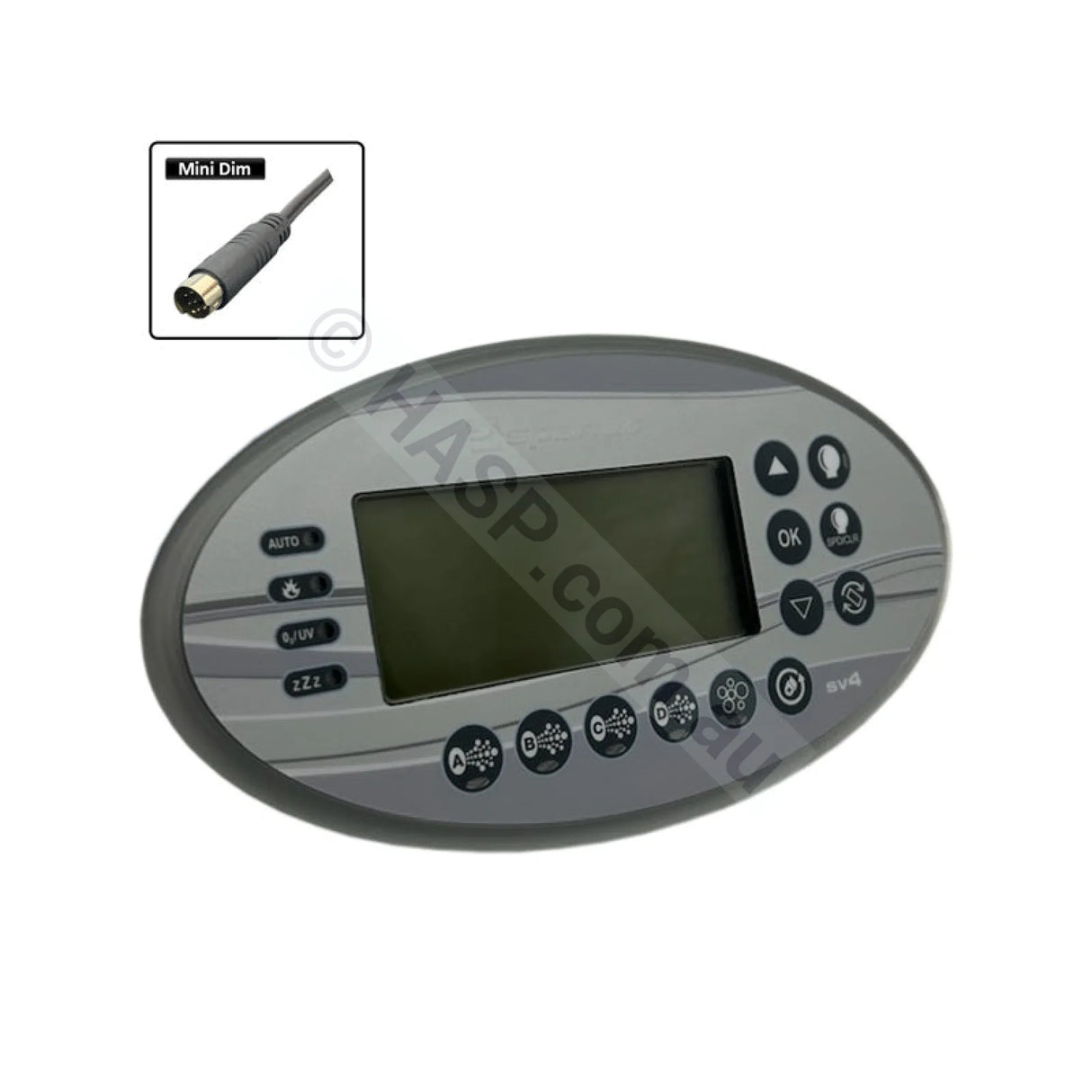 Spanet XS4000 SV Touchpad and Overlay