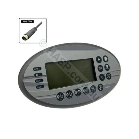 Spanet XS4000 SV Touchpad and Overlay