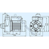 SXC35 Spa Circulation Pump Standard - 3-Pin AU plug