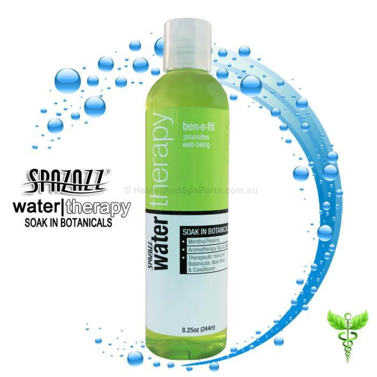 Spazazz Aqua Therapy - Aromatherapy Bath & Spa Elixer - Benefit - Heater and Spa Parts
