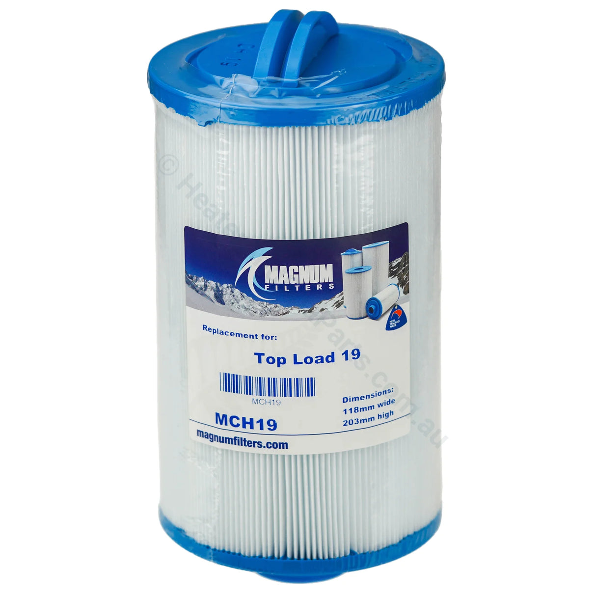 Stoked Spas - 19Sqft Filter Cartridge Replacement 203Mm X 118Mm Pool & Spa