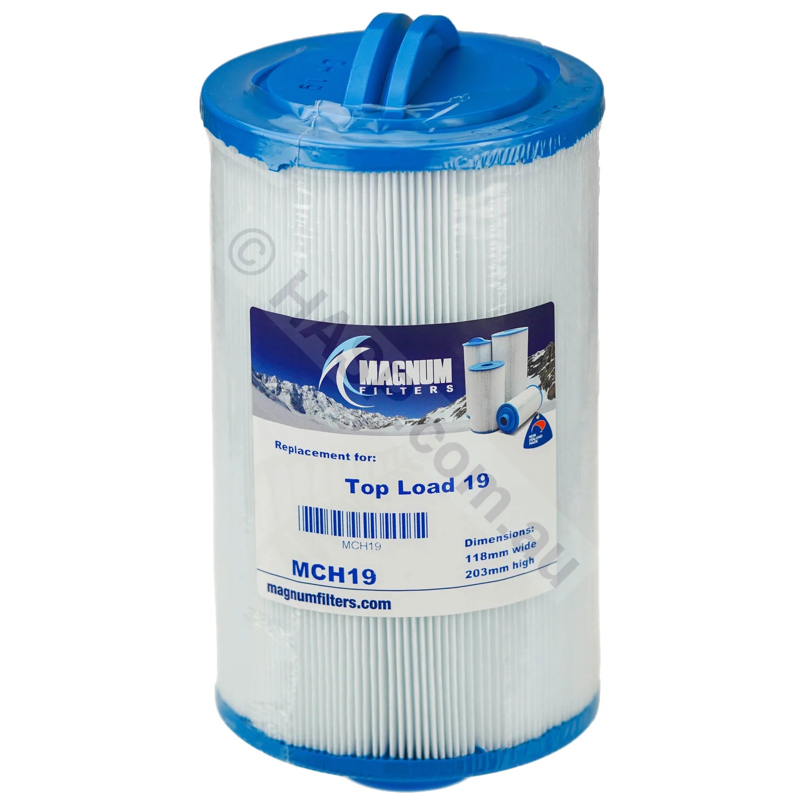 Stoked Spas - 19Sqft Filter Cartridge Replacement 203Mm X 118Mm Pool & Spa
