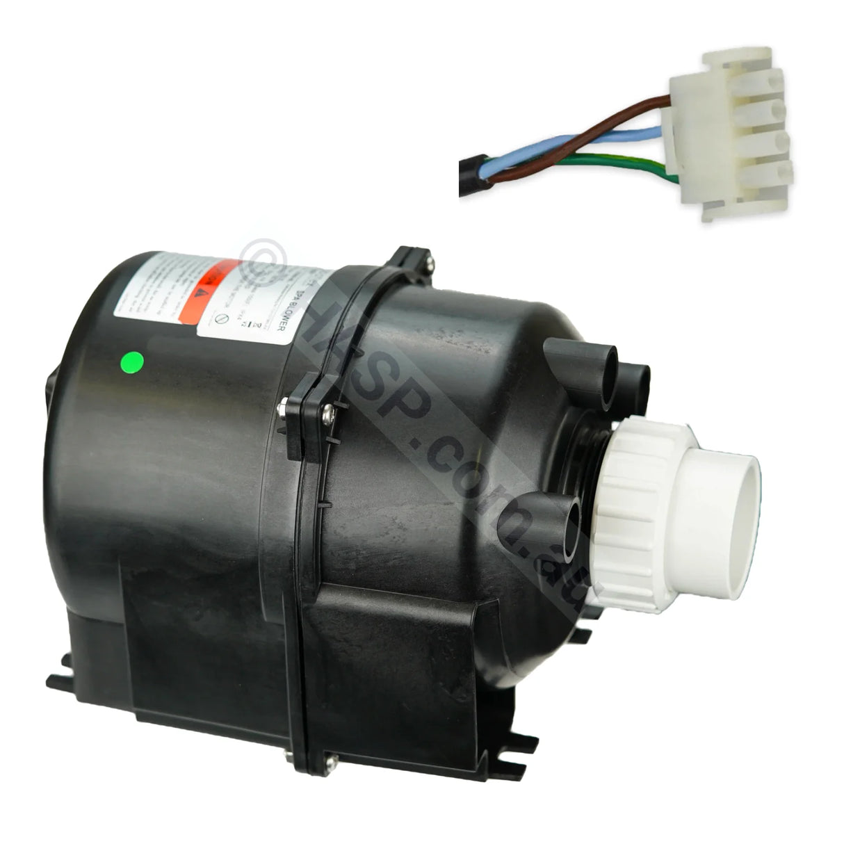 Spatex Sx 800 Heated Spa Blower - Universal Air W/ Amp Plug For Balboa/Gecko Blowers