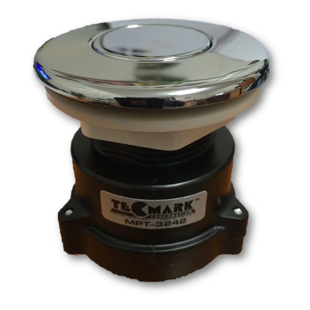 Tecmark Chrome Flush Mount Air Button - Heater and Spa Parts