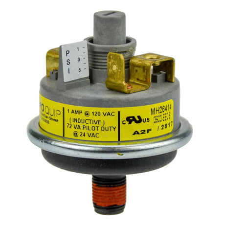 Tecmark Hydroquip Adjustable Pressure Switch - Universal - 1/8" NPT - 3902 3903 - Heater and Spa Parts