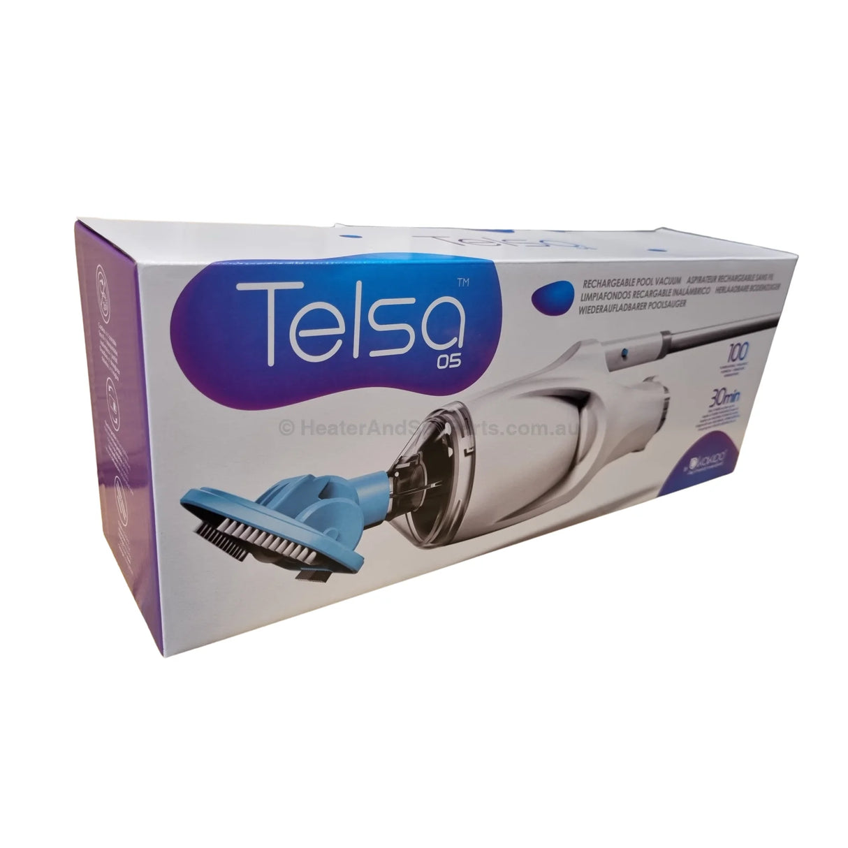 Boreal Telsa 05 - Rechargeable Cordless Spa Vacuum Vacuums