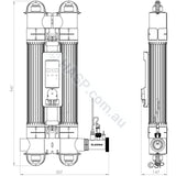 Theralux Elecro Quantum Photocatalytic Oxidisation Water Treatment - Heater and Spa Parts