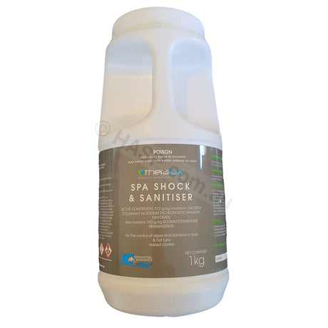 Theralux Spa Sanitizer - Lithium Hypochlorite Replacement - 1kg - Heater and Spa Parts