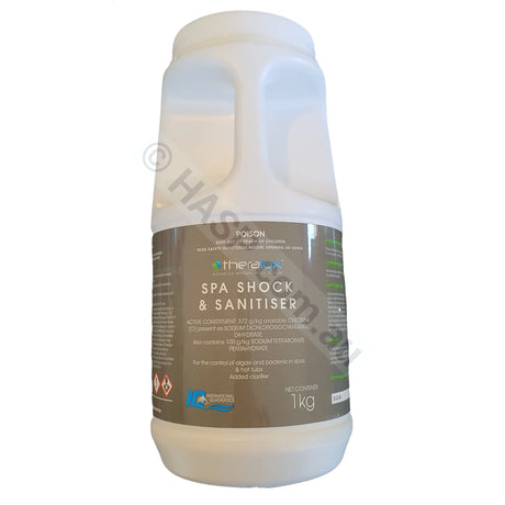Theralux Spa Sanitizer - Lithium Hypochlorite Replacement - 1kg - Heater and Spa Parts