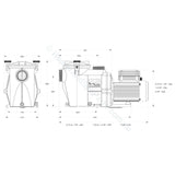Theralux Theraflo Tvs Multi Speed Pool Pumps Circulation / Filtration