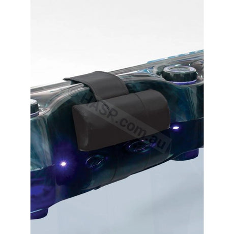 Universal Spa Headrest Pillow - Black Vinyl - Luxury - Heater and Spa Parts