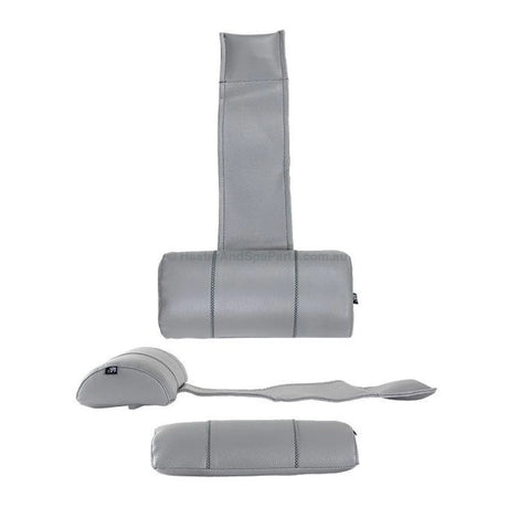 Universal Spa Headrest Pillow - Gray Vinyl - Luxury - Heater and Spa Parts