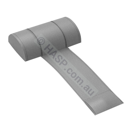 ’Universal’ Spa Headrest Pillow - Gray Vinyl - Luxury - Weighted Hang-Over Style