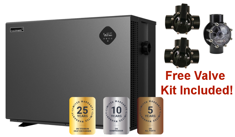 Madimack Inverelite V3 Pool Heat Pumps