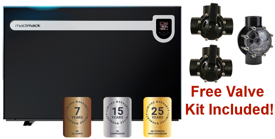 Madimack Inverelite V4 Pool Heat Pumps