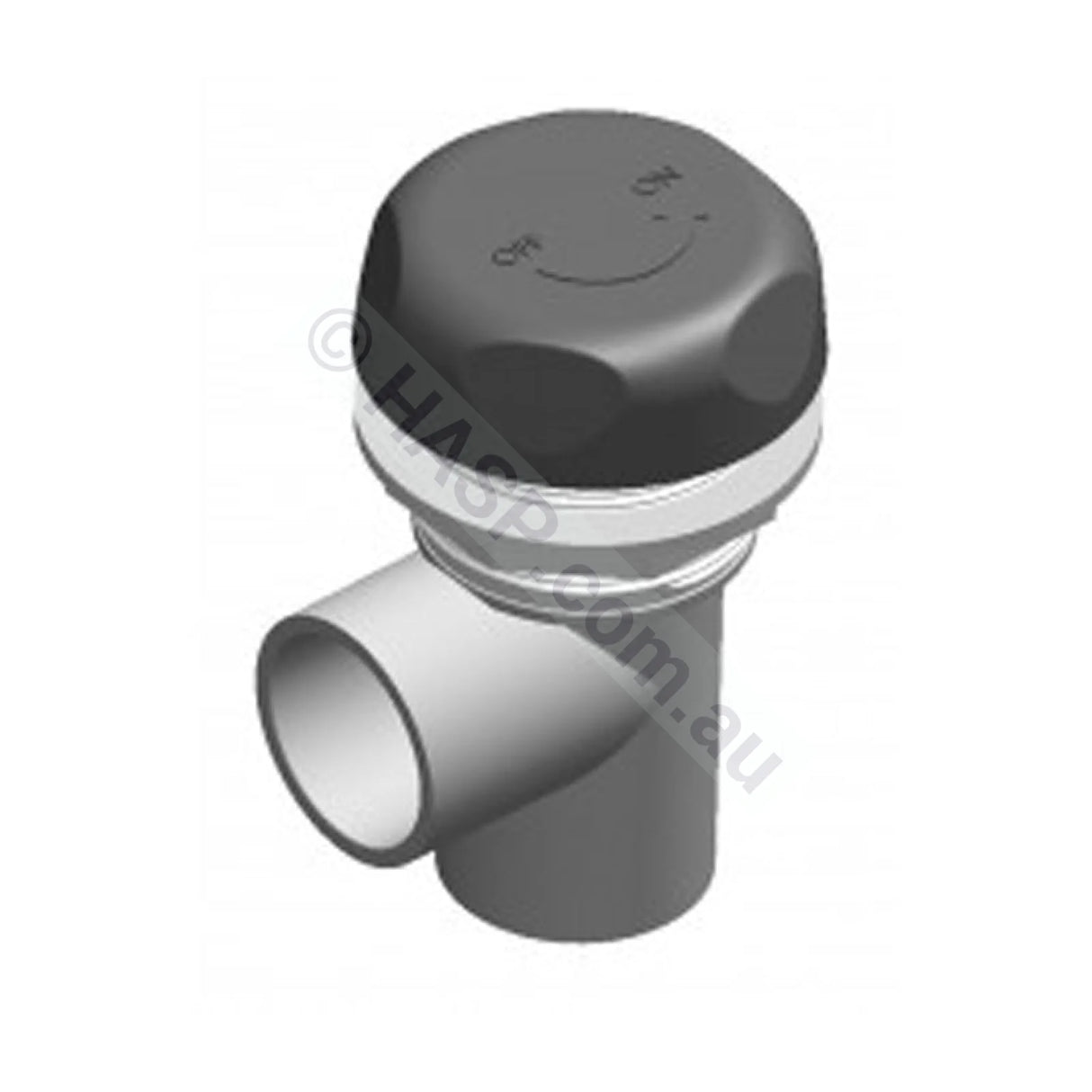 Valve On/Off 90o-Graphite
