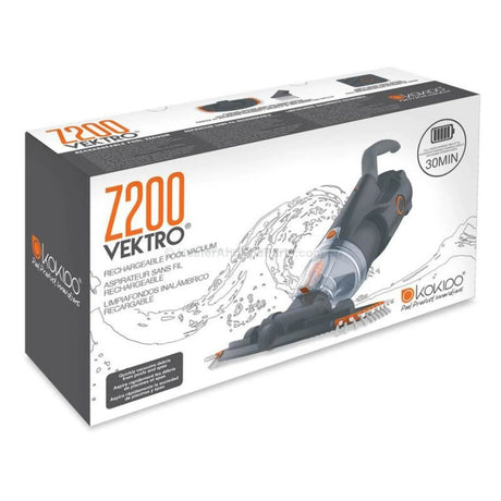 Vektro Z200 - Kokido Rechargeable Cordless Spa Vacuum - Heater and Spa Parts