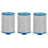 Vortex O2 400 C24 Cartridge Filter Set Of 3 - 210Mm X 127Mm 3X Pleated Filters