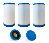 215Mm X 125Mm Vortex Vx 30 Filter Set Of 3 - Twist Lock Camlock 2X Pleated & 1X Disposable