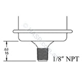 Tecmark & Hydroquip Water Pressure Switch - Pentair Raypak and Others - Heater and Spa Parts