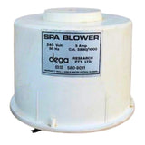 Dega Waterco Universal Outdoor Spa Blower - With Or Without Air Switch Blower