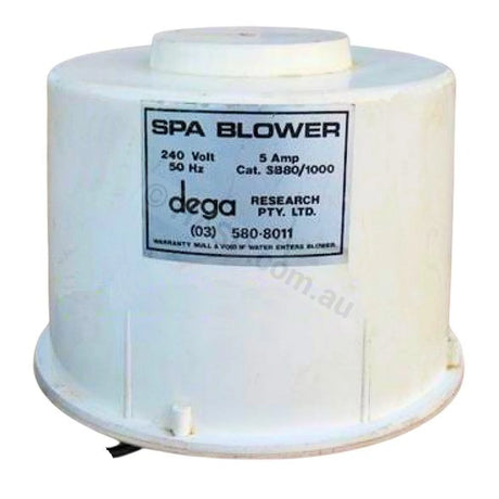 Dega Waterco Universal Outdoor Spa Blower - With Or Without Air Switch Blower