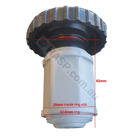 Waterway 1" / 25mm On / Off Valve - Heater and Spa Parts