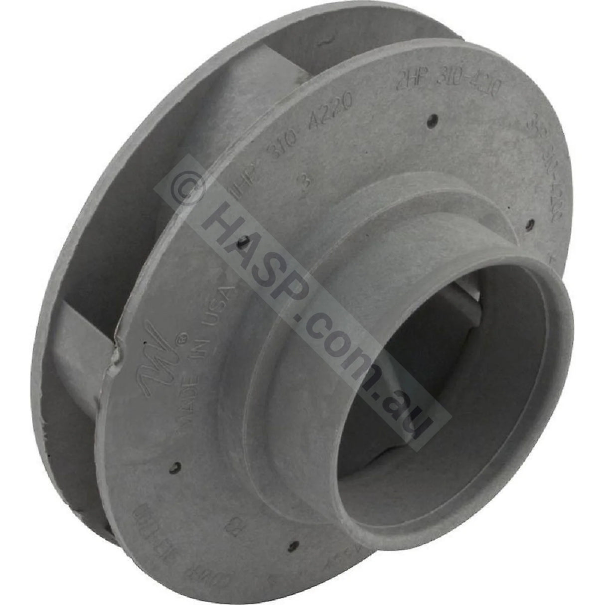 Waterway 5HP/3.5HP/2HP-2.5HP (1.5-1.8kw) Executive Pump Impeller - Heater and Spa Parts