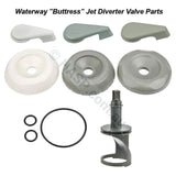 Waterway 50mm / 2"  Spa Jet Diverter Valve Kit & Spare Parts - Valve, Rotor, Handle, Seals - Heater and Spa Parts