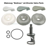 Waterway 50mm / 2"  Spa Jet Diverter Valve Kit & Spare Parts - Valve, Rotor, Handle, Seals - Heater and Spa Parts