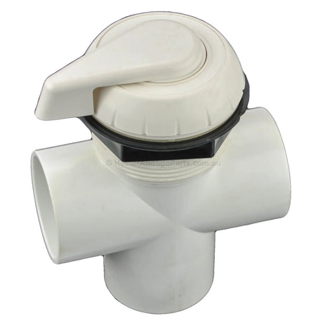 Waterway Buttress 50Mm / 2’ Spa Jet Diverter Valve Kit & Spare Parts White Complete Plastic Controls
